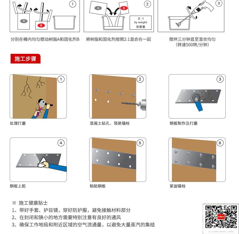 包钢巴音郭楞粘钢加固施工过程